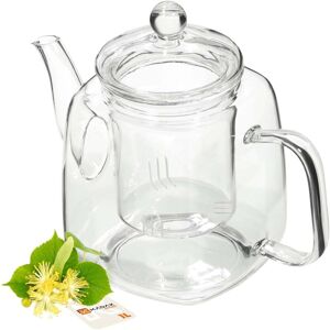 KADAX Teapot with Tea Infuser, Glass Tea Maker, Heat-Resistant 1L KADAX Teapot with Tea Infuser, Glass Tea Maker, Heat-Resistant 1L