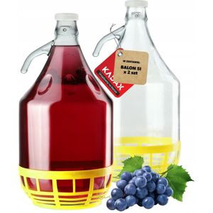 KADAX Wine Balloon, Glass Balloon for Wine, Glass Wine Barrel, Fermentation Balloon, Glass Wine Barrel, Swing Top KADAX Wine Balloon, Glass Balloon for Wine, Glass Wine Barrel, Fermentation Balloon, Glass Wine Barrel, Swing Top