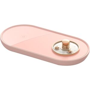 Tinor - Mug Warmer usb Smart Thermostatic Coaster 55℃ Heating Cup Mat Coaster Coffee/Milk/Tea Warmer(Pink) Tinor - Mug Warmer usb Smart Thermostatic Coaster 55℃ Heating Cup Mat Coaster Coffee/Milk/Tea Warmer(Pink)