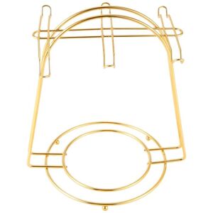 TLILY Nordic Home Kitchen Tabletop Coffee Mug Holder 6 Cups Stand Gold Metal Holders Rack Drain Organizer TLILY Nordic Home Kitchen Tabletop Coffee Mug Holder 6 Cups Stand Gold Metal Holders Rack Drain Organizer