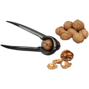 RELAXDAYS 10x Nutcracker for Walnuts, Aluminium Nut Tongs, Champagne Bottle Opener, HxWxD: 6 x 18.5 x 7.5 cm, Black RELAXDAYS 10x Nutcracker for Walnuts, Aluminium Nut Tongs, Champagne Bottle Opener, HxWxD: 6 x 18.5 x 7.5 cm, Black