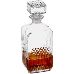 Relaxdays - Whisky Decanter, Glass Bottle, Alcohol Carafe, Spirit, Liquor, Wine, Cognac, Gin, 900 ml, Bar, Transparent Relaxdays - Whisky Decanter, Glass Bottle, Alcohol Carafe, Spirit, Liquor, Wine, Cognac, Gin, 900 ml, Bar, Transparent