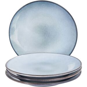 Juniper Light Blue Ceramic Plate Set - Dinnerware Set Juniper Light Blue Ceramic Plate Set - Dinnerware Set