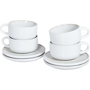 Beliani Handmade Ceramic Tea Set 220ml 4 pcs Beliani Handmade Ceramic Tea Set 220ml 4 pcs