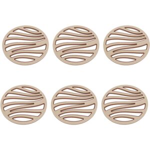 TORMATOR Set of 6 elegant, insulated, heat-resistant PP silicone trivets, non-slip, anti-scalding, for home, cafe, restaurant, DUBUNS TORMATOR Set of 6 elegant, insulated, heat-resistant PP silicone trivets, non-slip, anti-scalding, for home, cafe, restaurant, DUBUNS