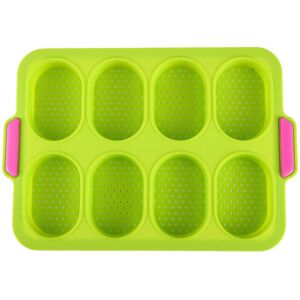 ROSE Silicone 8 Grid French Loaf Pan ROSE Silicone 8 Grid French Loaf Pan