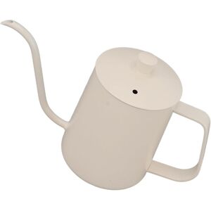 BASETBL Stainless steel kettle pourer, gooseneck spout, precise controlled brewing, filter coffee enthusiast, 350 ml white BASETBL Stainless steel kettle pourer, gooseneck spout, precise controlled brewing, filter coffee enthusiast, 350 ml white