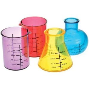 Verres Shooter - OUT OF THE BLUE - Chemistry - 50ml - Transparent - Set of 4 Verres Shooter - OUT OF THE BLUE - Chemistry - 50ml - Transparent - Set of 4