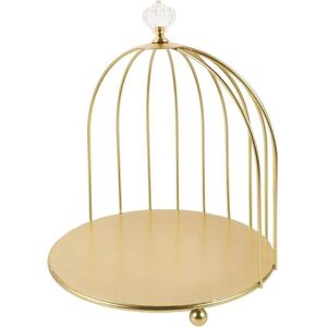 TORMATOR Vintage iron birdcage cake stand - Gold serving tray for cupcakes and desserts - Gold tabletop stand - Decorative fruit bowl - Birdcage TORMATOR Vintage iron birdcage cake stand - Gold serving tray for cupcakes and desserts - Gold tabletop stand - Decorative fruit bowl - Birdcage
