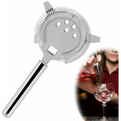 GOTRAYS 2pcs Cocktail Ice Filter Stainless Steel Cocktail Strainer Shake Cocktail Filter Drink Filter Silver Bar Stainless Steel Ice Filter Cocktail Shaker GOTRAYS 2pcs Cocktail Ice Filter Stainless Steel Cocktail Strainer Shake Cocktail Filter Drink Filter Silver Bar Stainless Steel Ice Filter Cocktail Shaker
