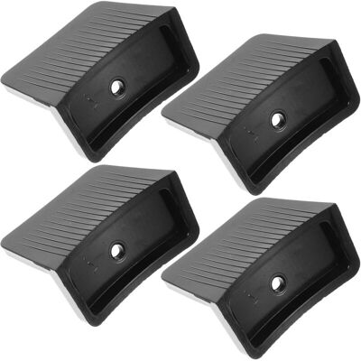 CCYKXA Set of 4 Insulated Bakelite Side Handles, Heat Resistant, Non-Slip Pot Handles for Kitchen Utensils, Replacement Accessories CCYKXA Set of 4 Insulated Bakelite Side Handles, Heat Resistant, Non-Slip Pot Handles for Kitchen Utensils, Replacement Accessories