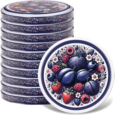 KADAX Lids fi66 10-pack Fruit Bouquet made from Plums KADAX Lids fi66 10-pack Fruit Bouquet made from Plums
