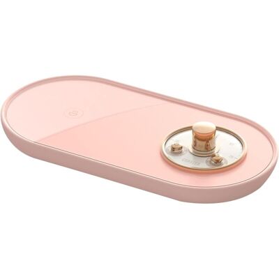 Tinor - Mug Warmer usb Smart Thermostatic Coaster 55℃ Heating Cup Mat Coaster Coffee/Milk/Tea Warmer(Pink) Tinor - Mug Warmer usb Smart Thermostatic Coaster 55℃ Heating Cup Mat Coaster Coffee/Milk/Tea Warmer(Pink)
