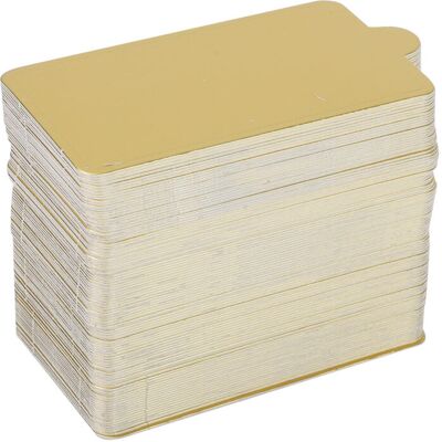 STUNACY 100 Pcs Mousse Cake Boards Gold Paper Cupcake Dessert Displays Tray Wedding Birthday Cake L STUNACY 100 Pcs Mousse Cake Boards Gold Paper Cupcake Dessert Displays Tray Wedding Birthday Cake L
