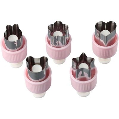OEM Mini Stainless Steel Cookie Cutters – Set Of 5 Geometric Shapes For Cakes, Fruit And Vegetables OEM Mini Stainless Steel Cookie Cutters – Set Of 5 Geometric Shapes For Cakes, Fruit And Vegetables