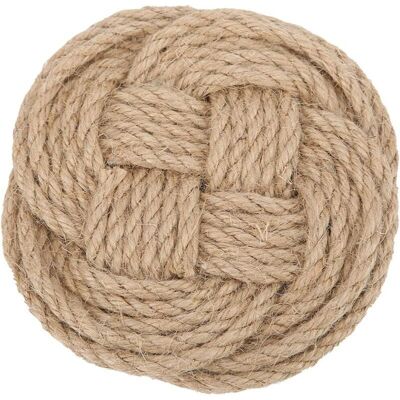 OEM Non-slip Jute Woven Trivet, Modern Thickened Thermal Insulation, Brown Coasters For Cups, Plates, Pans, Dining Room, Kitchen (brown, Round) OEM Non-slip Jute Woven Trivet, Modern Thickened Thermal Insulation, Brown Coasters For Cups, Plates, Pans, Dining Room, Kitchen (brown, Round)