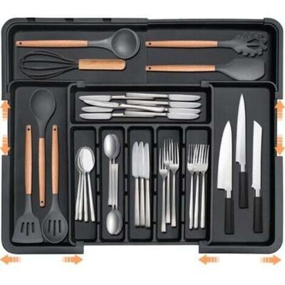 OEM Expandable Kitchen Drawer Organizer - Adjustable Cutlery Tray, Cutlery Organizer For Storing Spoons And Forks OEM Expandable Kitchen Drawer Organizer - Adjustable Cutlery Tray, Cutlery Organizer For Storing Spoons And Forks