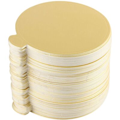 STUNACY 100 Pcs Mousse Cake Boards Gold Paper Cupcake Dessert Displays Tray Wedding Birthday Cake STUNACY 100 Pcs Mousse Cake Boards Gold Paper Cupcake Dessert Displays Tray Wedding Birthday Cake