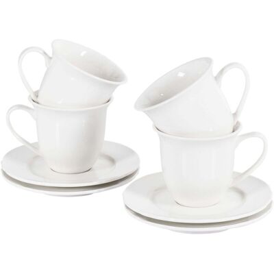 Beliani Elderberry Porcelain Tea Set - Tea Set Beliani Elderberry Porcelain Tea Set - Tea Set