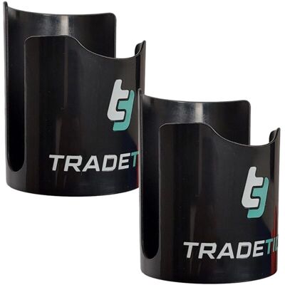 Tradetidy TT-MCB x2 Magnetic Thermos Cup Mug Holder - Black Tradetidy TT-MCB x2 Magnetic Thermos Cup Mug Holder - Black