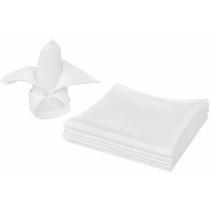 Berkfield Home - 10 Dinner Napkins White 50 x 50 cm