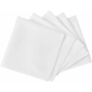 Berkfield Home - 100 Dinner Napkins White 50 x 50 cm