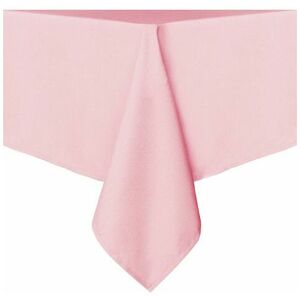 Rose - 140200 cm - Washable polyester tablecloth, stain and wrinkle resistant, pink