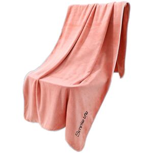 PESCE Body Towel, Ultra Absorbent & Fast Drying Microfiber Towel light pink