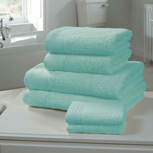 Rapport Home - Chatsworth Turquoise 6 pc Towel Bale - Multicoloured