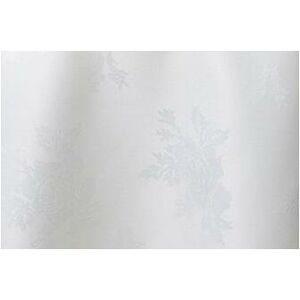 Homespace Direct - Damask Rose Tablecloth 70 Rectangle For Dining Table Easycare - Ivory