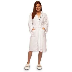 Groovy - Friends Ladies Central Perk White Bathrobe - White