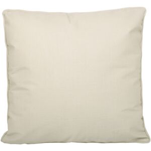 Fusion - Plain Dye Water Resistant Outdoor Filled Cushion, Natural, 43 x 43 Cm