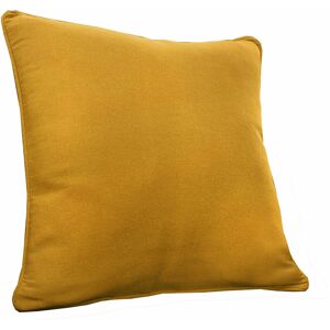 Fusion - Sorbonne 100% Cotton Filled Cushion, Ochre, 43 x 43 Cm