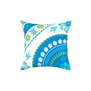 Gardenista - Outdoor Flowers Printed Cushions for Garden Decoration, 45x45cm Water Resistant Removable Covers with Hollowfibre Filled Back Cushion