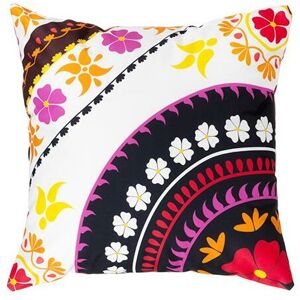 Gardenista - Outdoor Flowers Printed Cushions for Garden Decoration, 45x45cm Water Resistant Removable Covers with Hollowfibre Filled Back Cushion