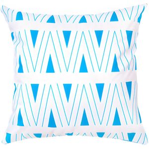 Gardenista - Outdoor Printed Cushions for Garden Decoration, Water Resistant Polyester Removable Covers with Hollowfibre Filled Back Cushion - Binary