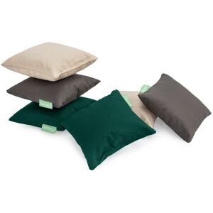 Gardenista - Mini Scatter Cushions for Garden Decoration, Water Resistant Small Square Polyester Pillows for Outdoor Playing - Available in Multiple