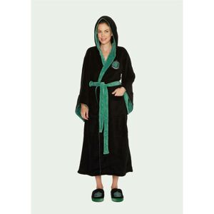 Groovy - Uk Harry Potter Slytherin Womens Fleece Bathrobe - Multicoloured