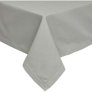 Homescapes - Grey Tablecloth 140 x 230 cm - Grey