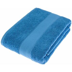 HOMESCAPES Turkish Cotton Cobalt Blue Bath Sheet - Cobalt Blue