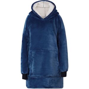 Groundlevel - Luxury teddy fleece hoodie - Navy