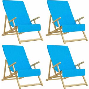 BERKFIELD HOME Mayfair Beach Towels 4 pcs Turquoise 60x135 cm Fabric 400 gsm