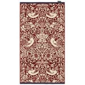 Morris & Co Morris&co - Strawberry Thief Bath Sheet Red