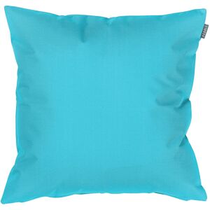 VEEVA Outdoor Cushion - 43cm x 43cm - Ready Fibre Filled, Water Resistant - Decorative Scatter Cushions for Garden Chair, Bench, or Sofa - Aqua