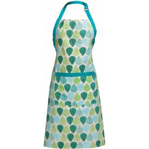 Premier Housewares - Green Printed Base Leaf Apron