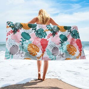 Rhafayre - Large Beach Towel150x70cm, Microfiber Bath Towel, Beach Blanket.Lightweight Beach Blanket, Lightweight Portable Travel Towel