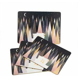 Sara Miller London - Sara Miller Frosted Pines Collection Set of 4 Placemats