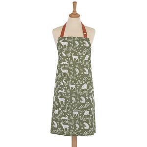 Ulster Weavers - Forest Friends Sage Green & Terracotta Cotton Apron