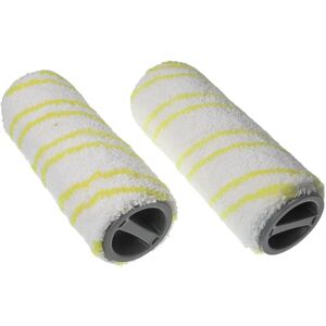 Vhbw - 1x Stone Roller Set Replacement for Kärcher 2.055-021.0 for Hard Floor Cleaner - Twin Pack