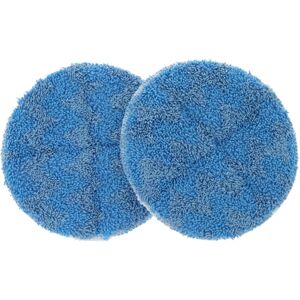 Cleaning Cloths 2-Pack compatible with Sichler BHS-580.ak, BLS-270 Vacuum Cleaner - 2x mop pad - Replacement for Sichler NX-4835-675 - Vhbw